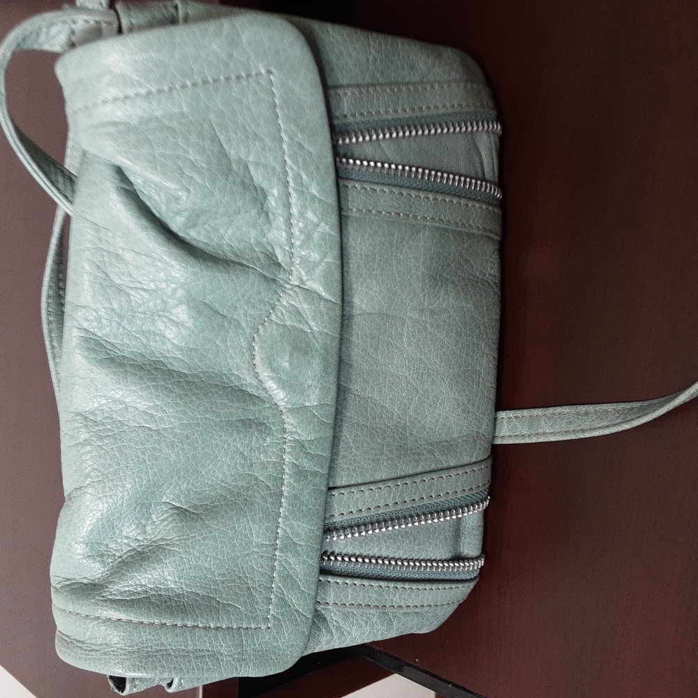 COPY - DAY & MOOD Crossbody Bag light green blue minty color